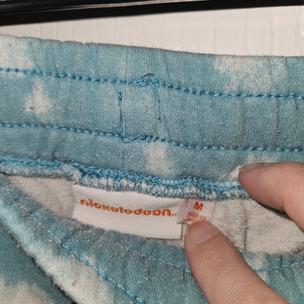 Nickelodeon Blue Tie-Dye Athletic Shorts - Picture 2 of 3